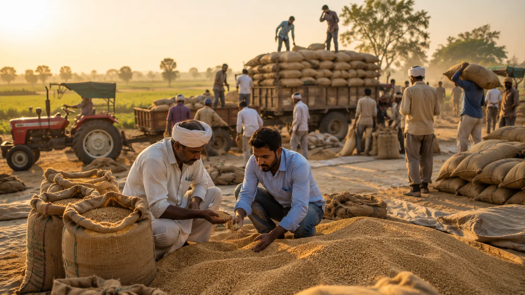BioUrja Trading direct origin crop procurement and harvest sourcing in India