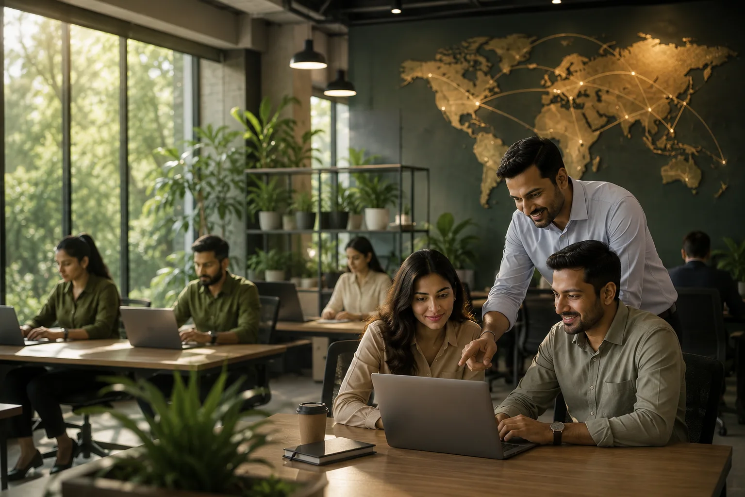 BioUrja Trading career development, trading floor collaboration, and meritocratic culture